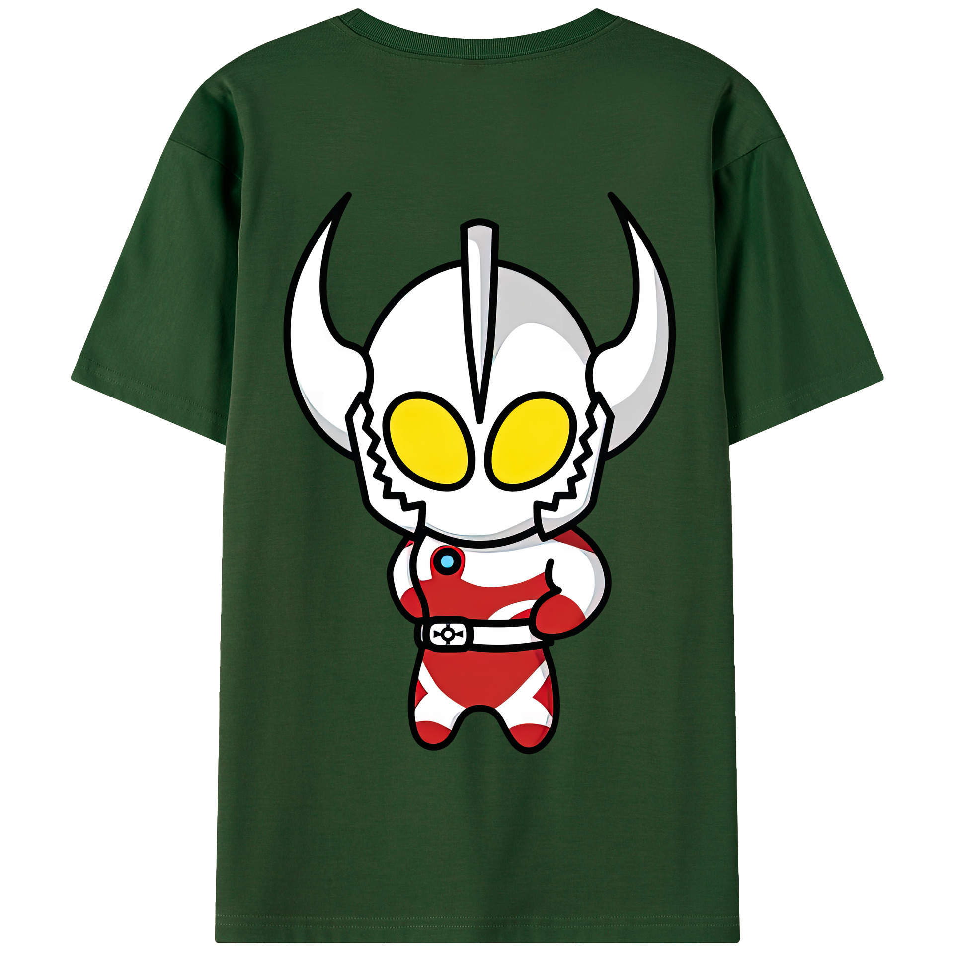（画像用） ウルトラマン Ultraman 綿100％半袖Tシャツ（背面プリント）
